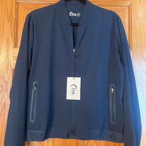 ZYIA. Navy blue Chill Note Jacket. Medium. NWT